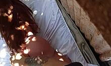 she begged me to stop, but i kept goin’ til i covered her face with cum in shower