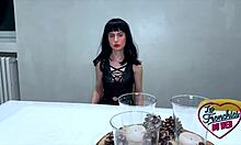 lucifera and sally indulge in lesbian pleasures