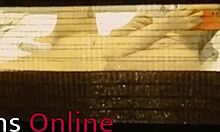 Watch your neighbour masturbating to orgasm