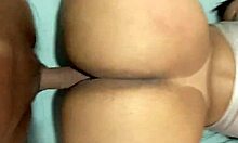 drilling my hot wife doggystyle with tan lines moaning loud