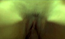 I ride the cock outdoors in lingerie and get a facial cumshot