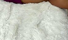 Stepmom Flashes Her Pussy Between Her Legs in Amateur Scene