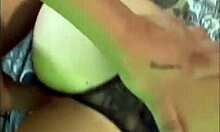 Rica Noche De Pelis Con Mi Rommie Me Dejo Meter La Verga De Tanto Estres