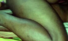 Petite black teen, just 18, faces her first time with a massive cock in nervous ebony encounter