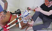 Yo, this flirty teen got dragged to an asshole asylum for some brutal therapy! 😱