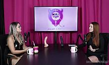 Malu Paz Compilation! Handjob and Ass Action with Bruna Carlos on Sheer Red