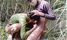 hey desi girl, how did you end up pressed and banged in the forest with those tight curves?