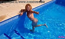 What a nice day for some pool sex, let's get wet together