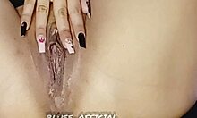 i film myself rubbing my big pussy lips till i cum so hard