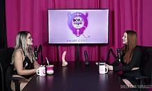 Malu Paz Compilation! Handjob and Ass Action with Bruna Carlos on Sheer Red