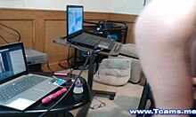 hunk guy pounds his shemale gf’s tight ass hard 😍