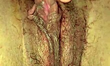 BBW latina poses hairy body in personal view