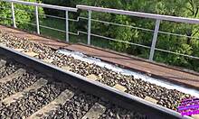 just another day banging this brunette teen outdoors, part 2 free clip.