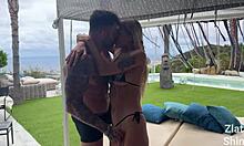 Intriguing outdoor session with maximo garcia