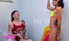 my step sister shaved my armpits so hot!