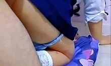 tight pussy and ass destroyed in homemade sex when alone