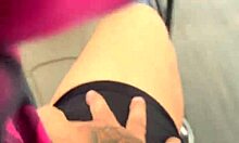 Uber moto girl gets picked up and heads to apartment for intense fucking