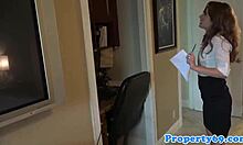 Beautiful Realtor Babe Sucks Dick In Pov And Gets Bent Over For Doggy Style Fucking With Facial