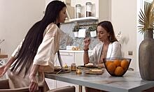 Overwhelmed by Desire: Sofa Weber and Mary Frost in FFM Threesome