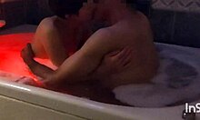 Mature Asian Couple Can't Resist Fetish Touches and Swallows