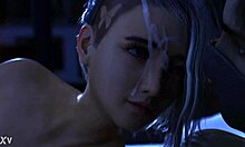 Petite teen sucks to facial