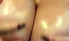 Yo, Emanuelly Raquel, hot Latina, dirty talks while oiling her huge boobs!