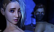 Petite teen sucks to facial