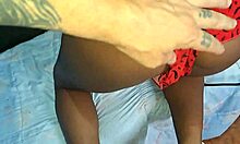 Caught maid without shirt, offered money for ass