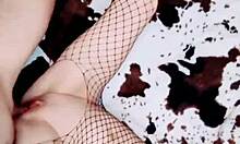 Mature Skinny Women And Muscular Man Create Amateur Film Together