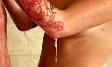 Teen Brunette Gives Foot Massage to Client