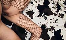 beautiful milf wife, wanna try anal in stockings?