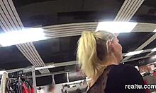 Charming Czech Cutie Gets Tempted In The Shopping Centre And Screwed In Pov