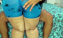 I'm stunned by curvy madura taking on joven atrevido with intense deepthroat!