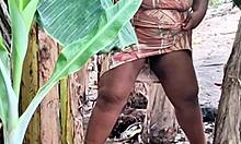 Evangelical milf peeing in public!