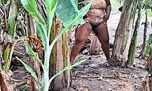 Evangelical milf peeing in public!