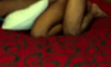 i blew up my brunette girlfriend in a cdmx motel, she screamed for my cum when i creampied her, then we realized she was on her period