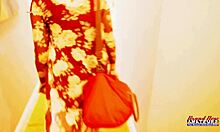 A stunning blonde girl gets fucked after sucking cock