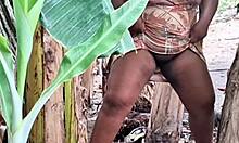 Evangelical milf peeing in public!