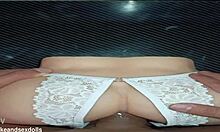 Insane! Trailer of Anal Sex with Candy in White Thong on Desk!