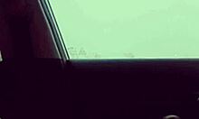 Big Cock Dances Outside in Public Vehicle