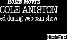 Sexy Home Movie of Nicole Aniston Sucking Her Friend's Big Dick and Fucking