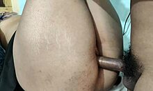 Mother-in-Law Laid on Table for Intense Action