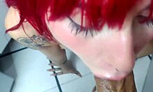 Me Descubre Masturbandome y Me Ayuda con Deepthroat en Casa