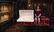 Granny Vampyra Strokes Strapon to Wild Orgasms in Homemade Vid! 🔥