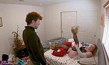 Man, stepmom’s back hurts but she’s still craving action! 😅