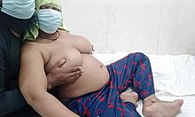 the babe student seduces her teacher with her big natural tits.