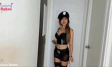 kinky police woman invites you for immersive pov sex