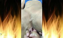 Beautiful Brunette In Blue Lingerie Trailer 08