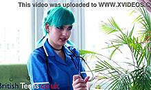 Hey, blue-haired nurse, gonna fix my needs today?