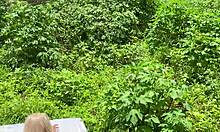 Punch hand in little blonde's ass!